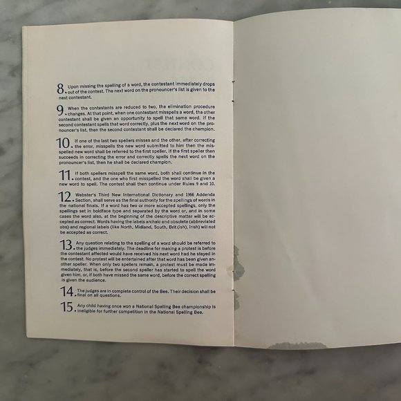 What Do You Want to Know About the National Spelling Bee? 1971 - Picture 7 of 7